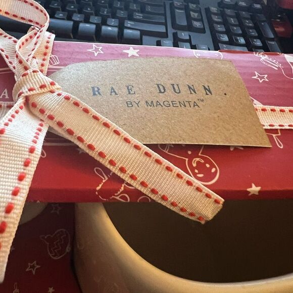 NIB Rae Dunn Christmas Mug Set Bah,Humbug! and      Fa La La!Set of two. - Picture 4 of 7